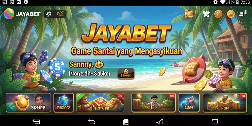 Tampilan gameplay JAYABET yang seru dan menghibur.