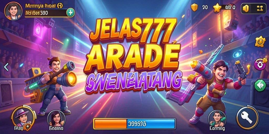 Tampilan gameplay seru dari JELAS777 yang penuh tantangan.