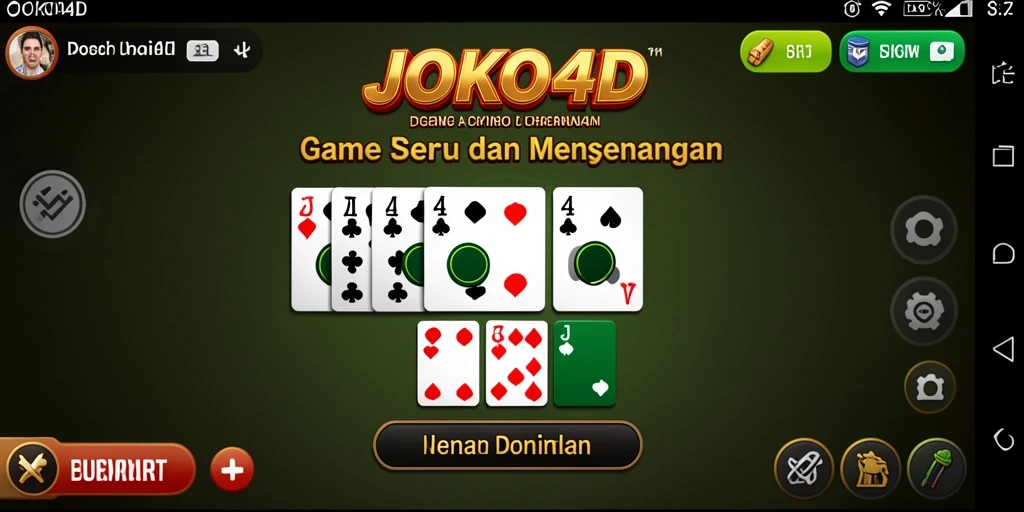 Tampilan gameplay JOKO4D yang menarik dan penuh aksi.