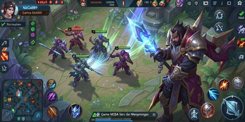 Tampilan gameplay NAGA889 yang mendebarkan dalam pertempuran tim.