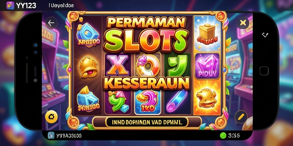 Tampilan gameplay menarik dari YY123 dengan berbagai tema slot.